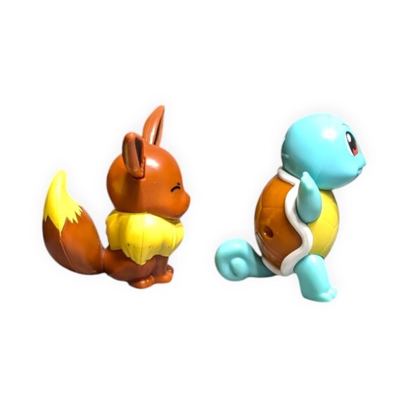 Pokemon Figures Bundle Squirtle & Eevee - McDonald's Toys Rare Collectible - Picture 4 of 4